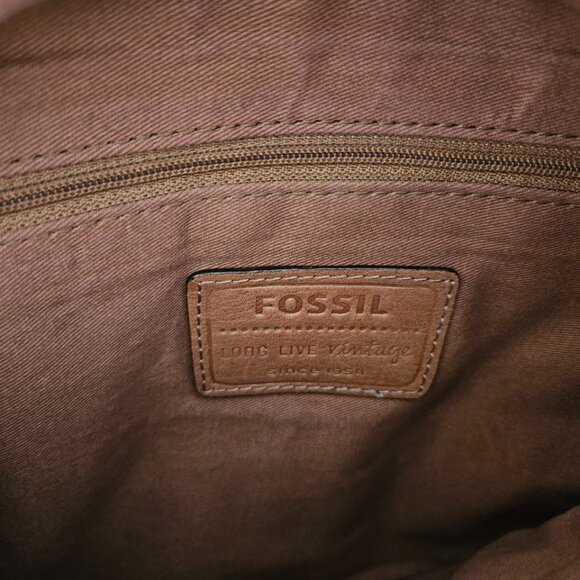 Fossil Women's Crossbody Bag Brown Leather - Picture 7 of 10